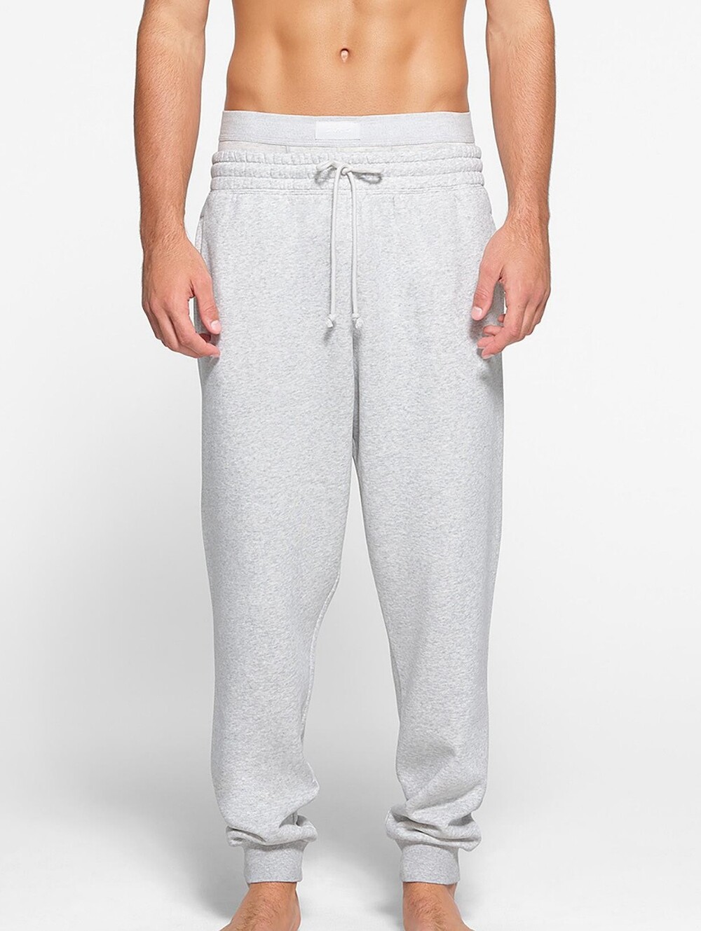 SKIMS Fleece Lounge Classic Tapered Leg Sweatpant